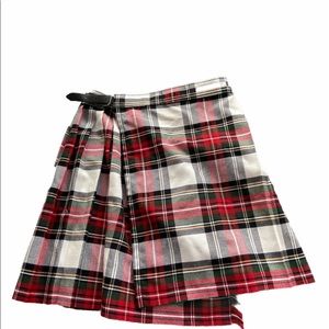 Plaid Mini Skirt